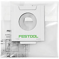 Festool ENS-CT 36 AC/5 Disposable Dust Extractor Waste Bags 34Ltr 5 Pack