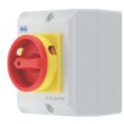 British General CPRSD420 20A 4-Pole Rotary Isolator NO