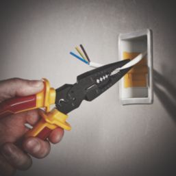 Erbauer  VDE Multi-Functional Long Nose Pliers 8¼" (210mm)