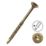 Turbo TX  TX Double-Countersunk  Multi-Purpose Screws 6mm x 90mm 100 Pack