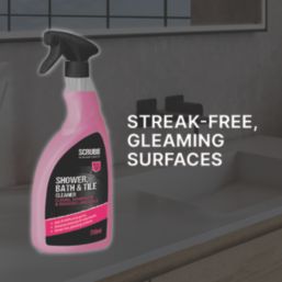Scrubb   Shower, Bath & Tile Cleaner Foaming Spray 750ml