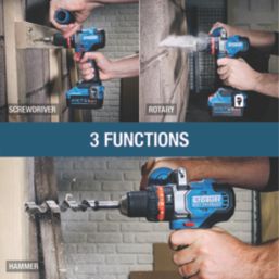 Erbauer ERI1107COM 18V Li-Ion EXT Brushless Cordless Combi Drill - Bare