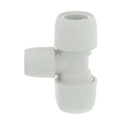 Hep2O  Plastic Push-Fit Reducing Tees 22mm x 22mm x 15mm 5 Pack