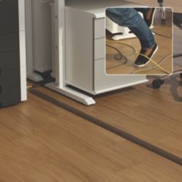 D-Line  Cable Cover 4.5m Brown