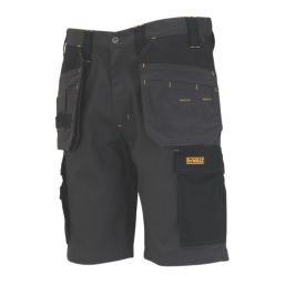 DEWALT Valdez Work Shorts Grey/Black 32" W