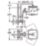 Grohe Vitalio Comfort 250 HP Rear-Fed Exposed Matt Black Thermostatic Shower System with Bath Outlet