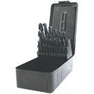 Straight Shank Metal Drill Bit Set 25 Pieces