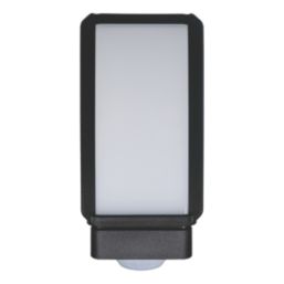 Brackenheath iSpot Deco Indoor & Outdoor Wall Light With PIR & Photocell Sensor Black
