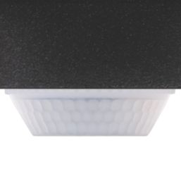 Brackenheath iSpot Deco Indoor & Outdoor Wall Light With PIR & Photocell Sensor Black
