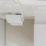 Hansgrohe AddStoris Toilet Roll Holder with Cover Matt White