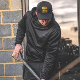 DEWALT Falmouth Hooded Sweatshirt Black X Large 44-46" Chest