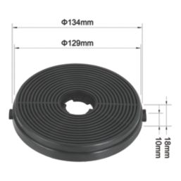 CARBFLT135 Carbon Cooker Hood Filter