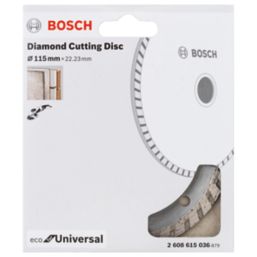 Bosch Eco Multi-Material Universal Turbo Diamond Disc 115mm x 22.23mm