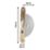 Smith & Locke Sash Window Axle Pulley & Nylon Wheel Polished Brass 116mm x 25mm