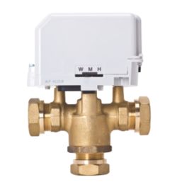 Drayton 27101SX 3 Port Motorised Valve 22mm Compression