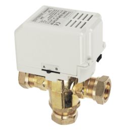 Drayton 27101SX 3 Port Motorised Valve 22mm Compression