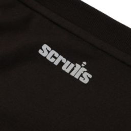 Scruffs Winslow Long Sleeve T-Shirt Black 3X Large 53-56" Chest