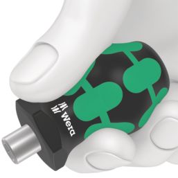 Wera 811/1  1/4" Hex Stubby Bit-Holding Handle