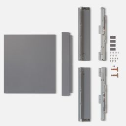 Essentials Soto Standard Drawer Box Matt Grey 600mm
