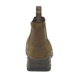 DEWALT Endure Size 9  Palm Brown Water-Resistant  Safety Dealer Boots
