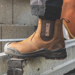 DEWALT Endure Size 9  Palm Brown Water-Resistant  Safety Dealer Boots