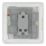 LAP  20A 16AX 1-Gang 2-Way Light Switch  Brushed Stainless Steel