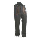 Oregon Yukon Type A Chainsaw Trousers Black/Orange 38 -40" W 32" L