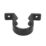 FloPlast Push-Fit Pipe Clips Black 32mm 10 Pack
