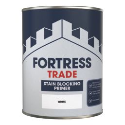Fortress Trade  750ml White Matt Stain Block  Primer
