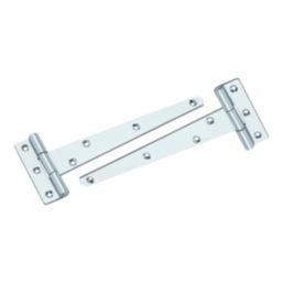 Smith & Locke Zinc-Plated Tee Hinges 204mm 2 Pack