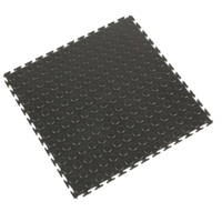 COBA Europe Tough-Lock  Matting Tile Black 500 x 500mm 4 Pack