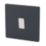 Varilight  10AX 1-Gang Intermediate Switch Jet Black