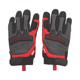 Milwaukee  Demolition Gloves Black/Red X Large