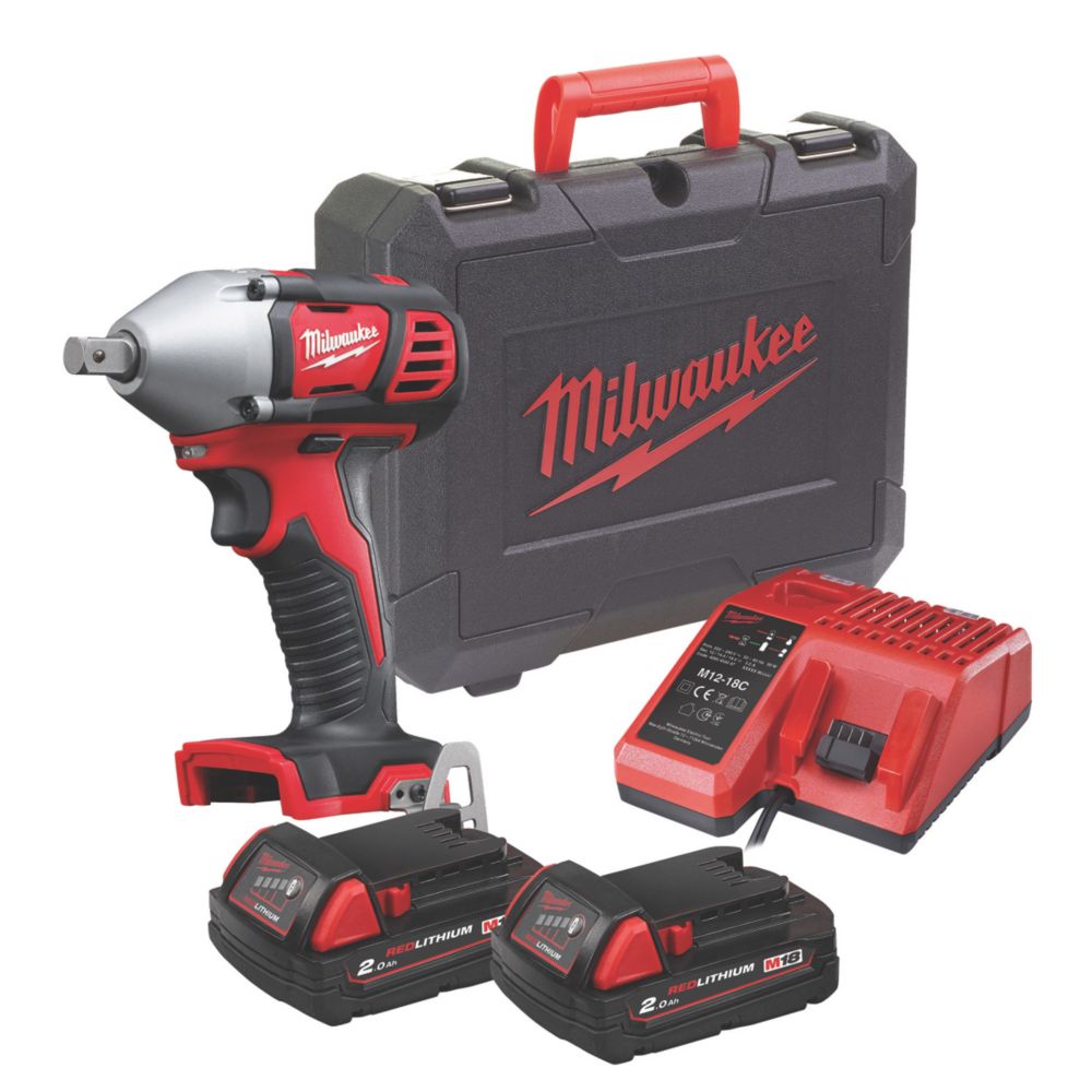 Milwaukee M18 BIW12202C 18V 2 x 2.0Ah LiIon RedLithium Brushless