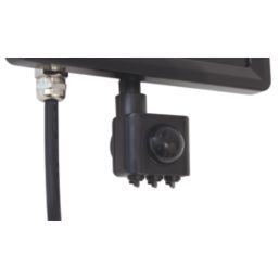 Collingwood  Indoor & Outdoor LED Residential Floodlight With PIR Sensor Black 50W 5000 / 5600 / 5100lm