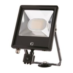 Collingwood  Indoor & Outdoor LED Residential Floodlight With PIR Sensor Black 50W 5000 / 5600 / 5100lm