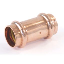 Conex Banninger B Press Gas  Copper Press-Fit Equal Straight Couplers 22mm 10 Pack