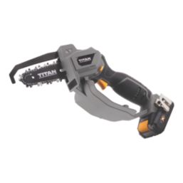 Titan  18V 1 x 2.0Ah Li-Ion   Cordless 15cm Chainsaw