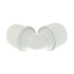 Hep2O  Plastic Push-Fit Equal 90° Elbows 22mm 10 Pack