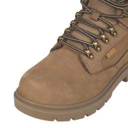 Site Skarn Size 3 Womens Stone  Steel Toe Cap Safety Boots
