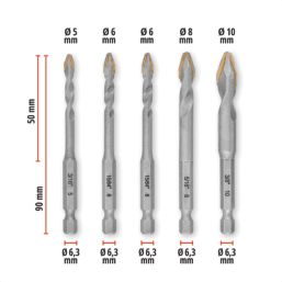 Einhell  Multi-Material Drill Bit Set 10 Pieces