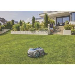 Gardena 18V 5.0Ah Li-Ion Wireless Charging Brushless Cordless 16cm Sileno Free 600m² Robotic Mower