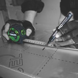 TRACER  Thick Tip Black Permanent Marker