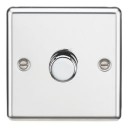 Knightsbridge  1-Gang 2-Way LED Intelligent Dimmer Switch  Polished Chrome