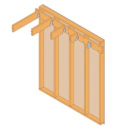 Simpson Strong-Tie Face Fix Joist Hangers 47mm x 77mm 10 Pack