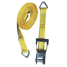 Smith & Locke Ratchet Tie-Down Strap with D-Ring 8m x 50mm