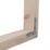 Magnodur Furniture Brackets Silver 100mm x 100mm x 15mm 10 Pack
