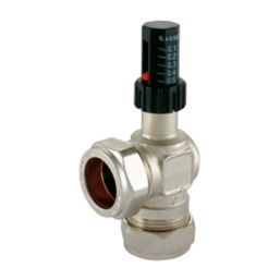 Angled Auto Bypass Valve 22mm