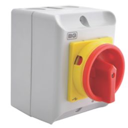 British General CPRSD432 32A 4-Pole Rotary Isolator Switch NO