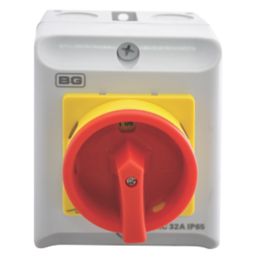 British General CPRSD432 32A 4-Pole Rotary Isolator Switch NO